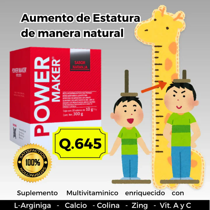 POWER MAKER CON L-ARGININA